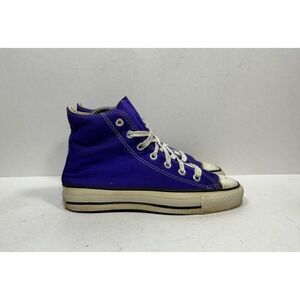 Vintage Converse All Star Chuck Taylor Purple High Top Made in USA Mens Size 5